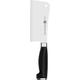 Zwilling 30095-151-0 Twin Four Star II Hackmesser, Rostfreier Spezialstahl, Zwilling Sonderschmelze, Kunststoff, Edelstahlapplikation, 150 mm, schwarz