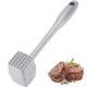 Westmark Fleisch- und Steakhammer, Länge: 23,8 cm, Aluminium-Druckguss, Rostfrei, Steakmaster, Silber, 62202260