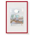 Walther design KV080R New Lifestyle Kunststoffrahmen, 60x80 cm, rot