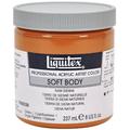 Liquitex 1008330 Professional Soft Body Acrylfarbe, 237 ml Topf, für feine Details, Lasuren, Airbrusharbeiten, Malen auf Textilien, Fresken, siena natur