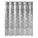Heritage Lace Pinecone Vorhang für die Dusche, Ecru, 72 x 183 cm P, Spitze, weiß, 72 x 72-Inch