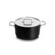 Le Creuset Aluminium-Antihaft-Fleischtopf mit Glasdeckel, 24 cm