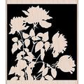 Unbekannt Hero Arts Silhouette Meadow Flower Mounted Holz Stempel, mehrfarbig, Farbe