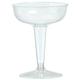 Amscan Einweg-Champagner-Gläser, klar, Kunststoff, 118 ml, 32 Stück