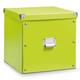 Zeller 17636 Aufbewahrungsbox, Pappe / 33.5 x 33 x 32, grün