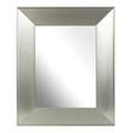 Inov8 MFES-TESL-86 Traditional Spiegelglas-Rahmen, 20 x 15 cm, Packung mit 1, Twin Edge Silber