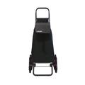 Rolser Treppensteiger RD6 / SAQUET NYLON, SAQ006, 47,5 x 39,5 x 107 cm, 43 Liter, 50 kg Tragkraft, schwarz