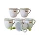 Creatable 12201 6-er Kaffeebecher Alba Obst