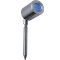 Firstlight 1 Watt/ 1 xHi Power LED Ip65 LED Spike Spot Stainless Steel with LED s. Blue