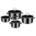 GSW 255417 PROFI-BLACK-STAR Topf-Set 4-teilig