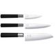 KAI Wasabi Black Wasabi Black Set, Inhalt: Allzweckmesser 6710P + 6715U & Santoku 6716S , 67S-310