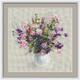 Riolis 1010 Summer Bouquet Cross Stitch Kit, Baumwolle, Multi-Color, 48 x 0, 1 cm
