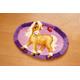 Vervaco PN-0144090 Formteppich Pony mit Schmetterling