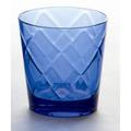 Baci BM 675241 So schickes Wein-Glas, Acryl, blau, 9 x 9 x 9,5 cm