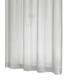 RIDDER 35840S-350 Duschvorhang Folie ca. 180 x 200 cm, Silk semi transparent mit integrierten großen Aufhängeösen