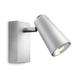 Philips Ledino LED-Wandspot Deltys 1-flammig 4 W, aluminium lackiert 564604816