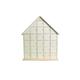 Artemio 44,5 x 35 x 7 cm Holz Haus Adventskalender zu dekorieren, beige