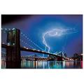Artopweb Brooklyn - Brooklyn Bridge (Lightning) (Paneele 90x60 cm)