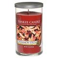 Yankee Candle „Cinnamon Stick“ Stumpenkerze, rot, mittel