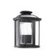 Faro Barcelona Ceres 71607 Wandleuchte, 20 W, Aluminium, PC Transparent und Glas opal, Schwarz