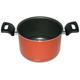 Alluflon Zecchino Pfanne Antihaft, Durchmesser 22 cm, Aluminium, 6.00 Liter, Orange