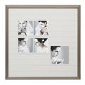 Deknudt Frames Gallerina S41VD1-G-40.0X70.0 Collage-Bilderrahmen, zum Einstecken, silberfarben 74,6 x 44,6 x 1,6 cm