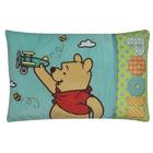 Joy Toy 15231 - Winnie Puuh, blaues Kissen bestickt, 42 x 28 cm