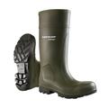 Dunlop C462933 S5 PUROFORT GROEN 46, Unisex-Erwachsene Langschaft Gummistiefel, Grün (Grün(Groen) 08), 46 EU