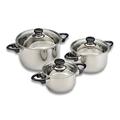 BergHOFF Studio Vision Prima 6 Piece Cookware Set 3 Layer Base