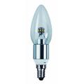 Star kleine Edison-Schraube, E14, 4 W, LED-Beleuchtung, silberfarben