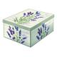 Kanguru dekorative Aufbewahrungs-Box mit Griffen und Deckel, Lavandel-Motiv, Mehrfarbig