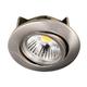 Nobile LED-Einbaustrahler A 5068 T Flat 8 W, rund, nickel-gebürstet 1856690923