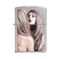 Zippo 2.003.808 Feuerzeug Mirror Girl 2, Limited Edition 001/250-250/250, Chrome high polished