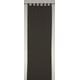 Wirth AustralienSch999-2 Vorhang Australien Schlaufenschal, 175 x 135 cm, Einzelgardine, schwarz