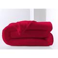 Today Decke flauschiges 220/240 Canon de Fusil Polyester 220 x 240 cm, Polyester, rot, 220 x 240 cm