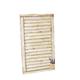Your Heart's Delight Wooden Shutter, 21 by 34-1/2 by 1-inch, White