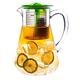 Finum Iced Tea Control 1.8 l Eistee-Bereiter mit Brew Control-Mechanismus, Apfelgrün