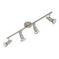 Briloner Leuchten LED Deckenleuchte, 4 dreh- & schwenkbare LED-Spot-Lights, Decken-Lampe, Metall, Strahler inkl. Leuchtmittel à 3 W, Länge: 67.5 cm