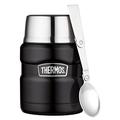 Thermos Stainless King Isolierbehälter, Rotguss, 470 ml, edelstahl, mattes schwarz, 0,47 l