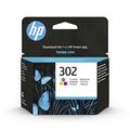 HP 302 Farbe Original Druckerpatrone (für HP Deskjet 1110, 2130, 3630, HP OfficeJet 3830, 4650, 5230, HP ENVY 4520)