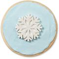 Wilton Royal Icing Dekorationen 12/pkg-Snowflake W/Sparkle, andere, Mehrfarbig