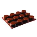 Pavonidea FR100MRAS.2 12 x Muffin Cake Pan Multi formen