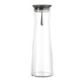 Bohemia Cristal 093 006 105 SIMAX Karaffe ca. 1100 ml aus hitzebeständigem Borosilikatglas mit praktischem Ausgießer aus Kunststoff smoke "Indis"