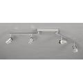 WOFI Deckenbalken, 4-flammig, Serie Maar, 4 x LED, 5 W, 7,5 x 18,5 x 96 cm, chrom 7806.04.01.0000