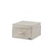 Compactor RAN7116 Aufbewahrungskommmode mit Vakuumbeutel, 42 x 42 x 25 cm, beige