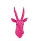 Walplus Antelope Animal Kleiderhaken, 1 Stück – Parent Pink