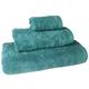 Aneesi Bath & Leisure 30 x 50 cm Ultima Gästehandtuch aus reiner Baumwolle, 2er-Set, Benzin