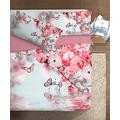 Ipersan Bettbezug Art De Vivre double-face Incanto taupe/pink Bett 105 (255 x 200 cm + 2/52 x 83 cm)