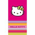 CTI 042336 Badetuch Hello Kitty Kim, Baumwolle Velours, 85 x 160 cm