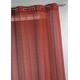 Home Maison hm6923299 Vorhang,/Gewinde gewebt, große Breite Polyester Rot 140 x 240 cm
